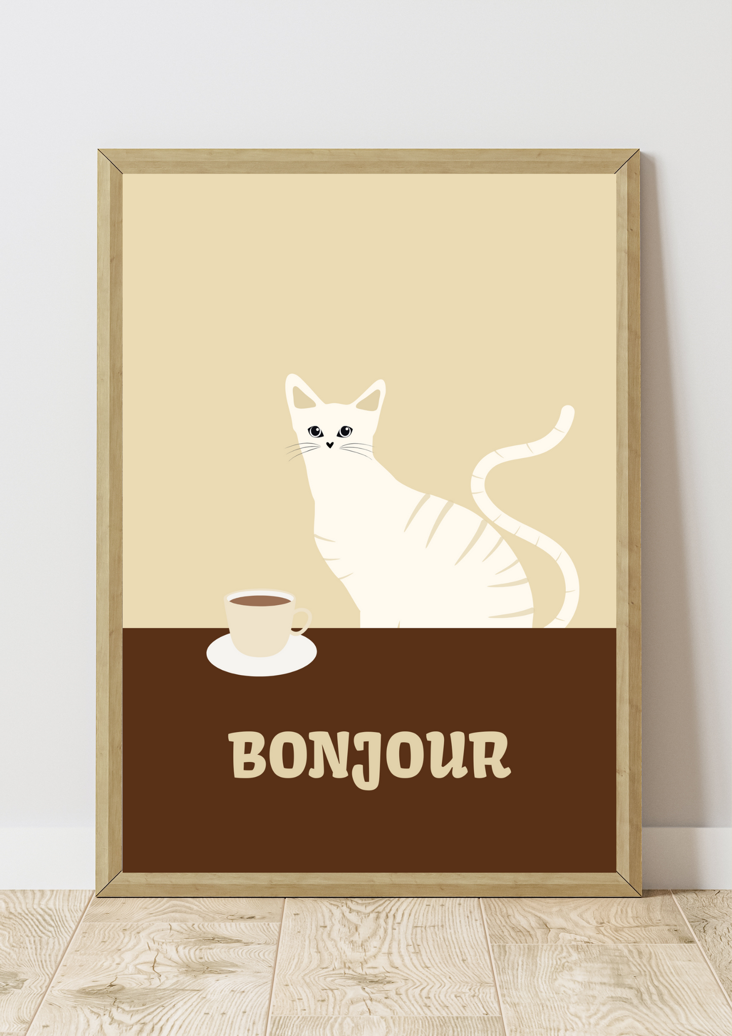 Juliste - Bonjour